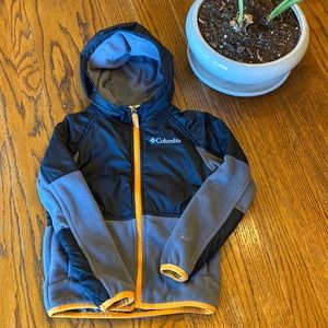 Columbia Boys Omni Heat Hooded Fleece Jacket, Sz. XXS (4/5)